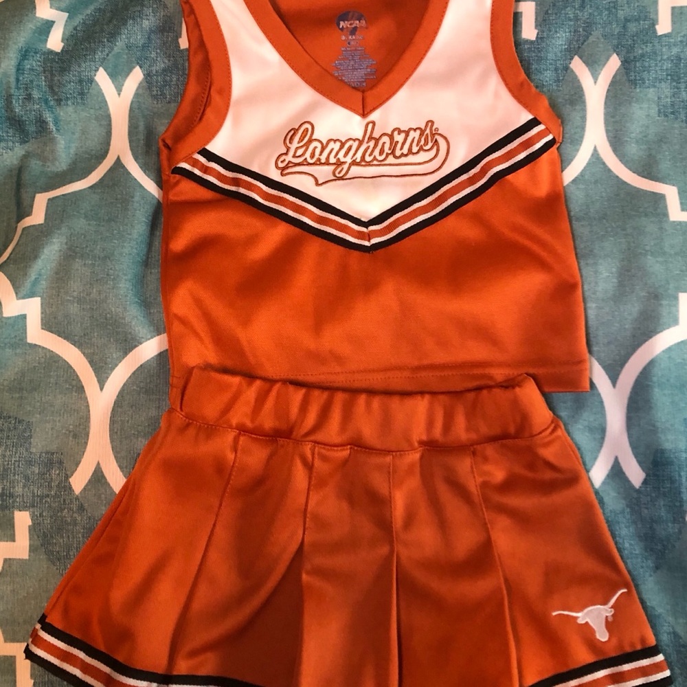 18 month Texas longhorn cheer outfit